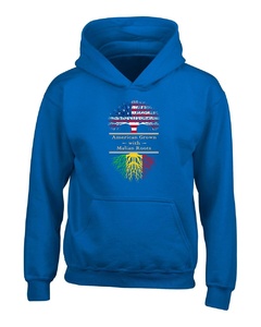 American Grown With Malian Roots Mali Great Gifts - Adult Hoodie S Royal