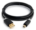 Onyx USB Cable for Canon Camera PowerShot A4000 IS Black, PowerShot A495