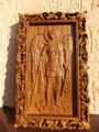 Archangel Michael Icon Durable Unique christian gift Wood Carved religious wall plaque FREE ENGRAVING FREE SHIPPING