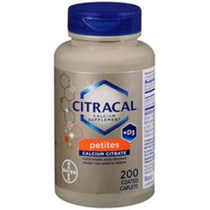 Citracal Petites with Vitamin D3, ValueQuantity 200-Count ( Pack of 3)