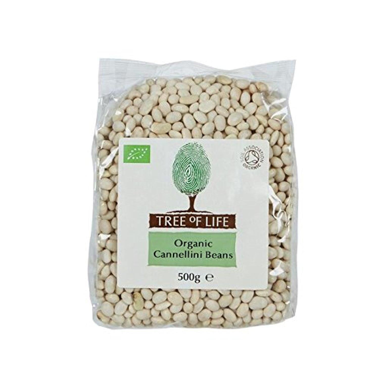 Tree of Life Organic Cannellini Beans 500g - Pack of 2
