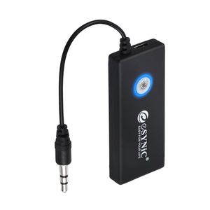 ESYNIC 3.5mm A2DP Bluetooth Transmitter Portable Bluetooth Stereo Audio Transmitter Bluetooth Dongle Adapter for Home Stereo TV Desktop Laptop Tablet Headphones