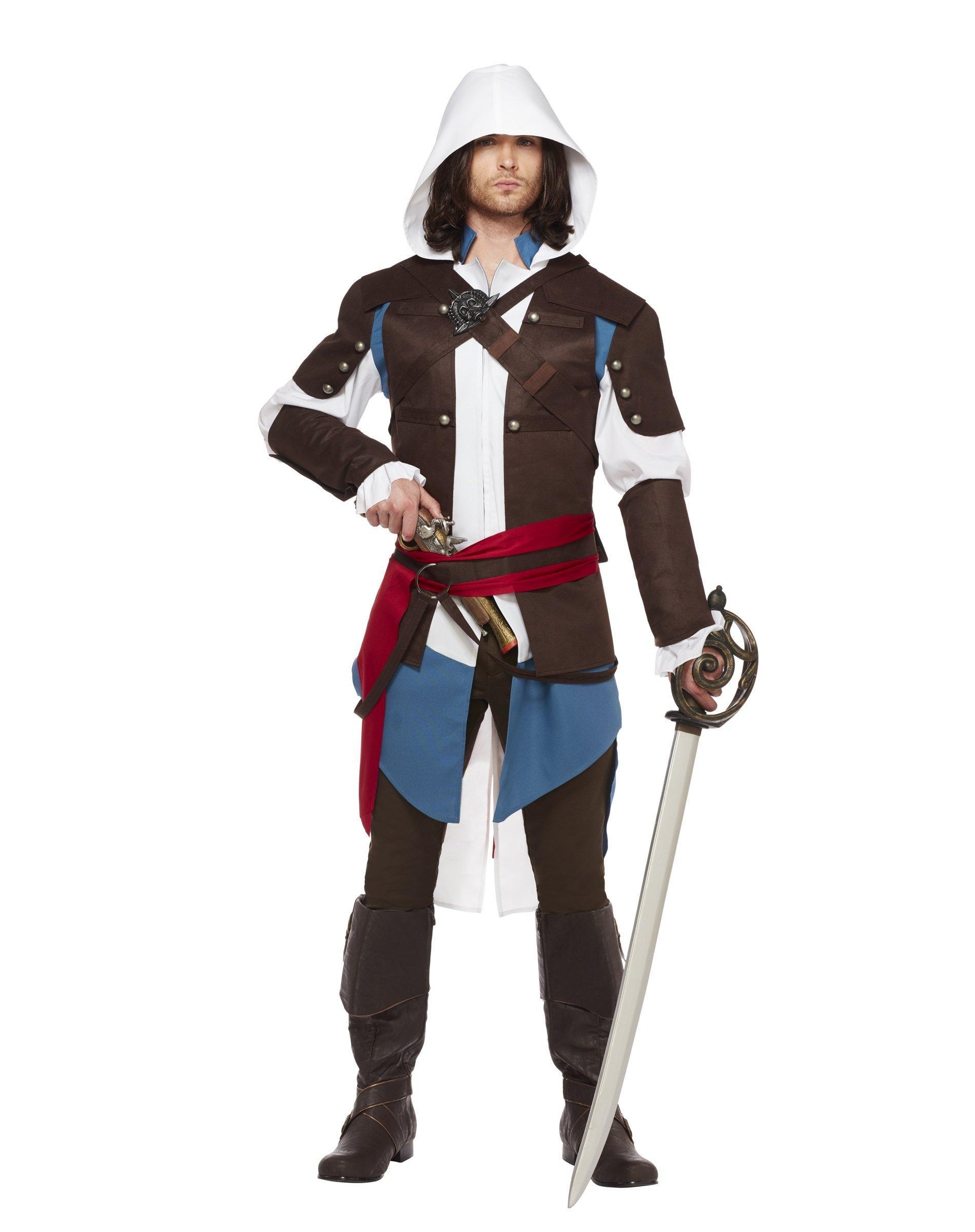 Online Store: Spirit Halloween Adult Edward Kenway Costume - Assassin's ...